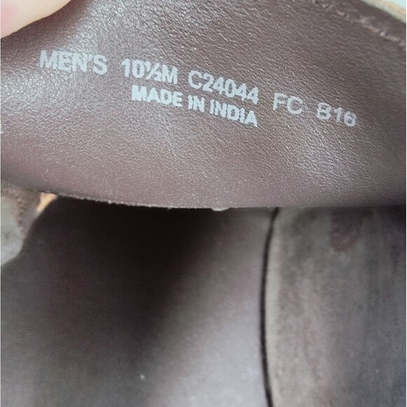 Cole Haan Dustin Tan Brown Leather Oxfords Dress Shoes, Sz 10.5
